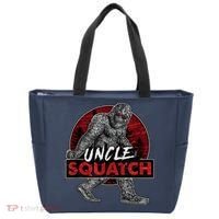  Uncle Squatch - Funny, Cool Bigfoot Sasquatch Uncle Tote Bag thumb 0