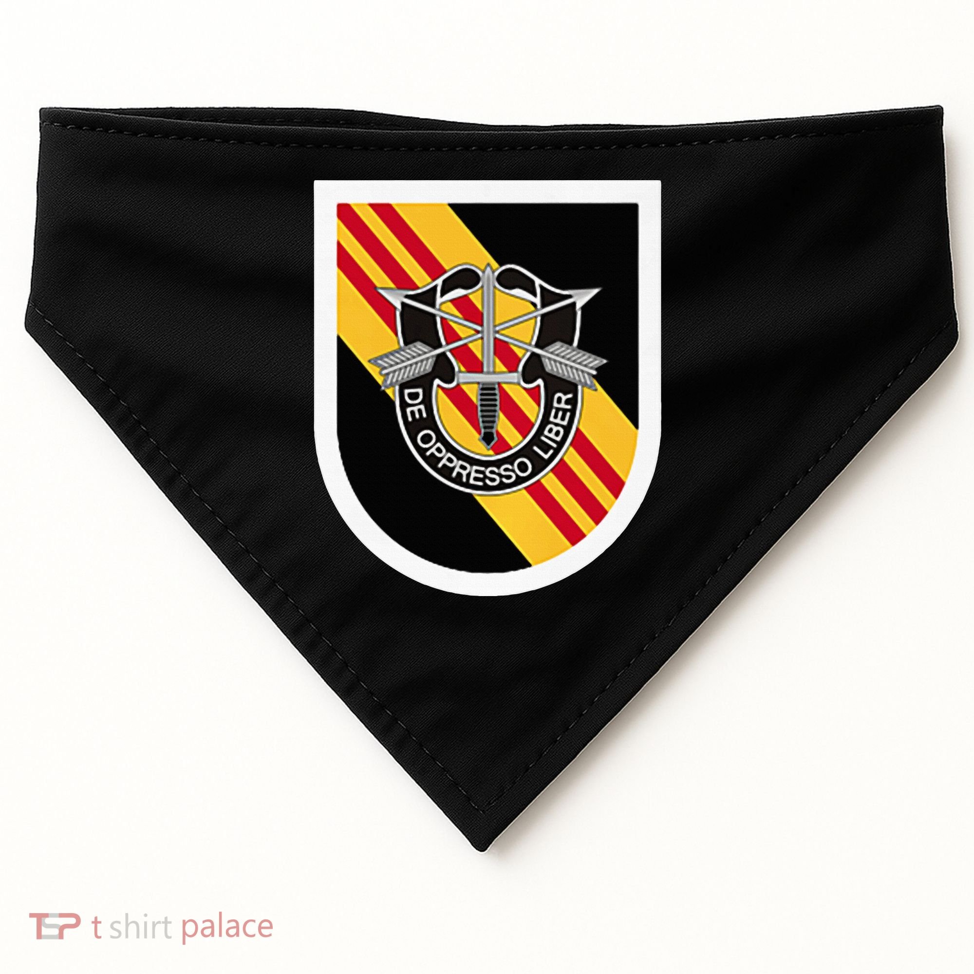 Us Special Forces 5th Special Forces Group USA-Made Doggie Bandana