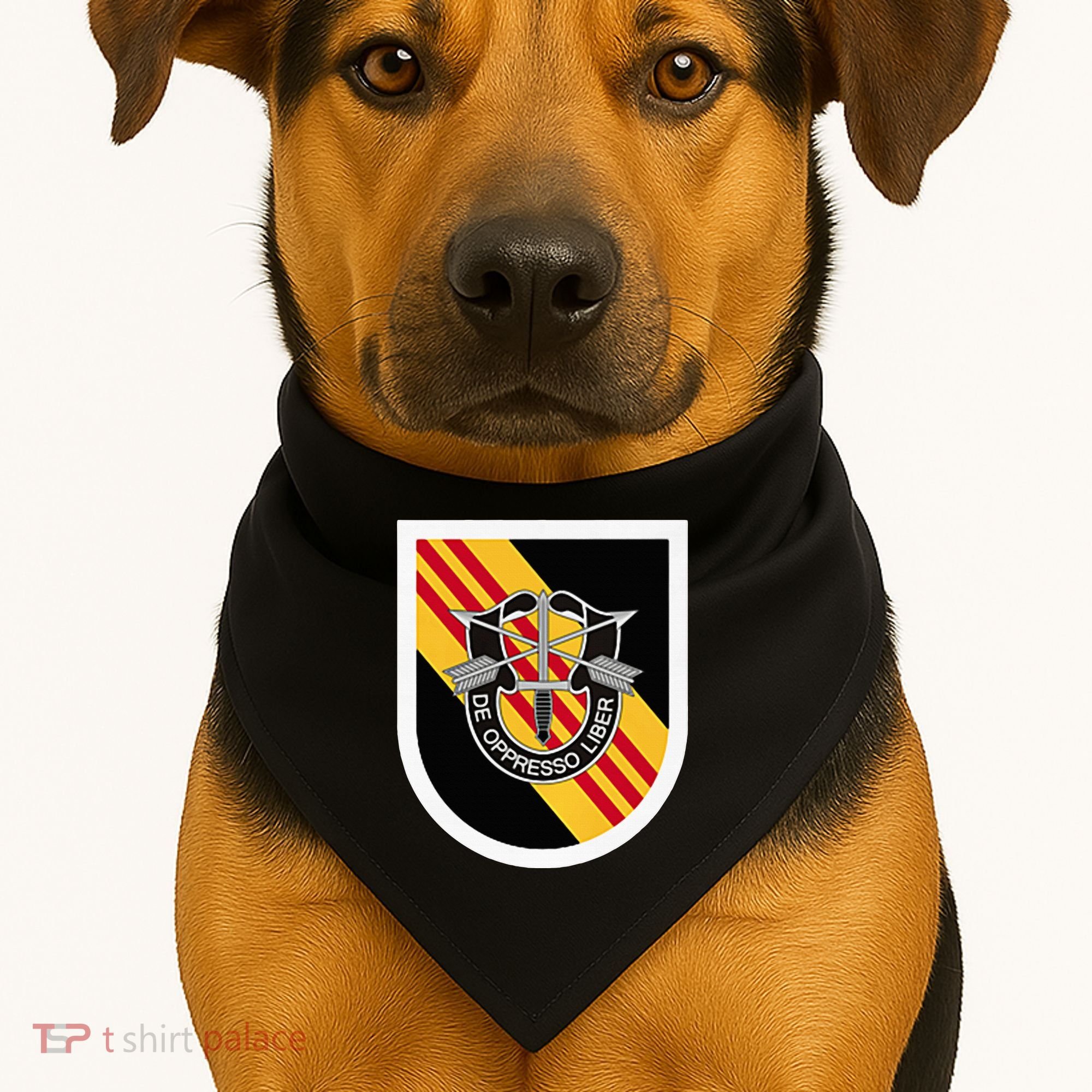 Us Special Forces 5th Special Forces Group USA-Made Doggie Bandana
