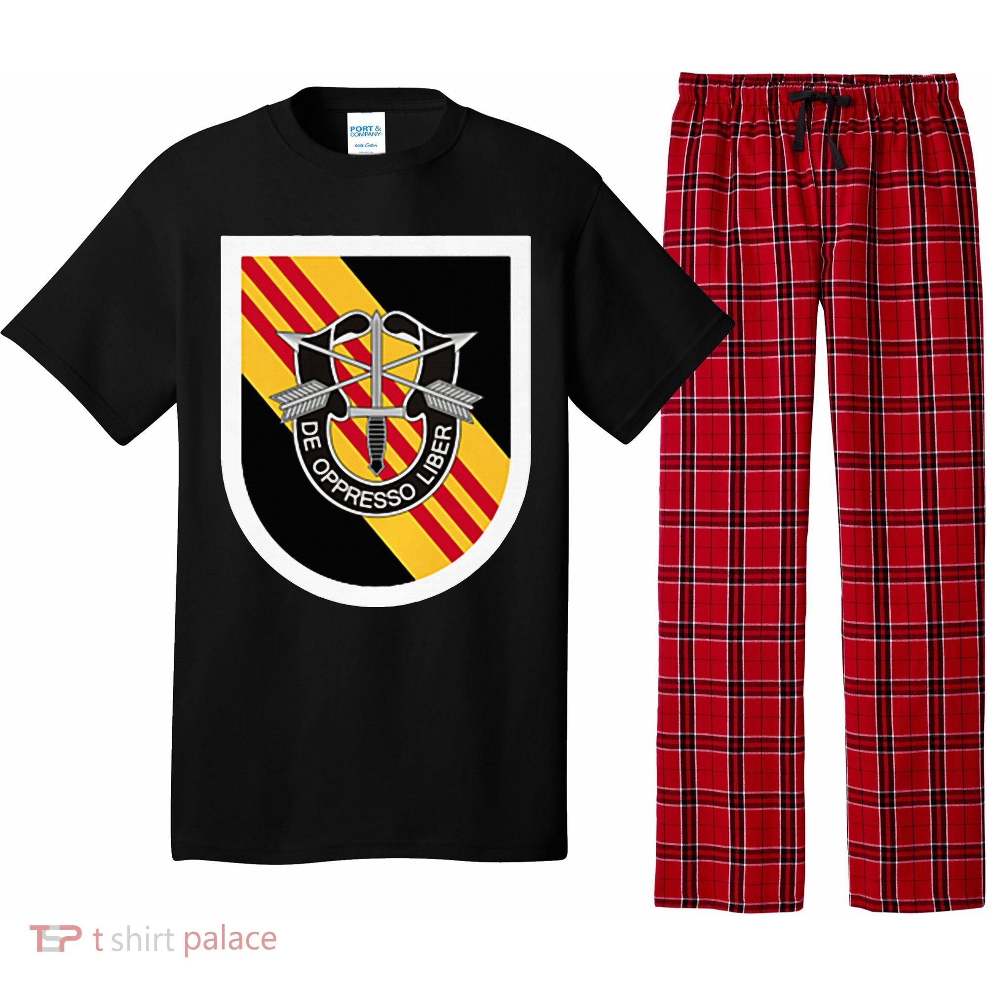 Us Special Forces 5th Special Forces Group Pajama Set