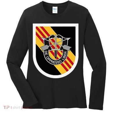 Us Special Forces 5th Special Forces Group Women's Long Sleeve Shirt