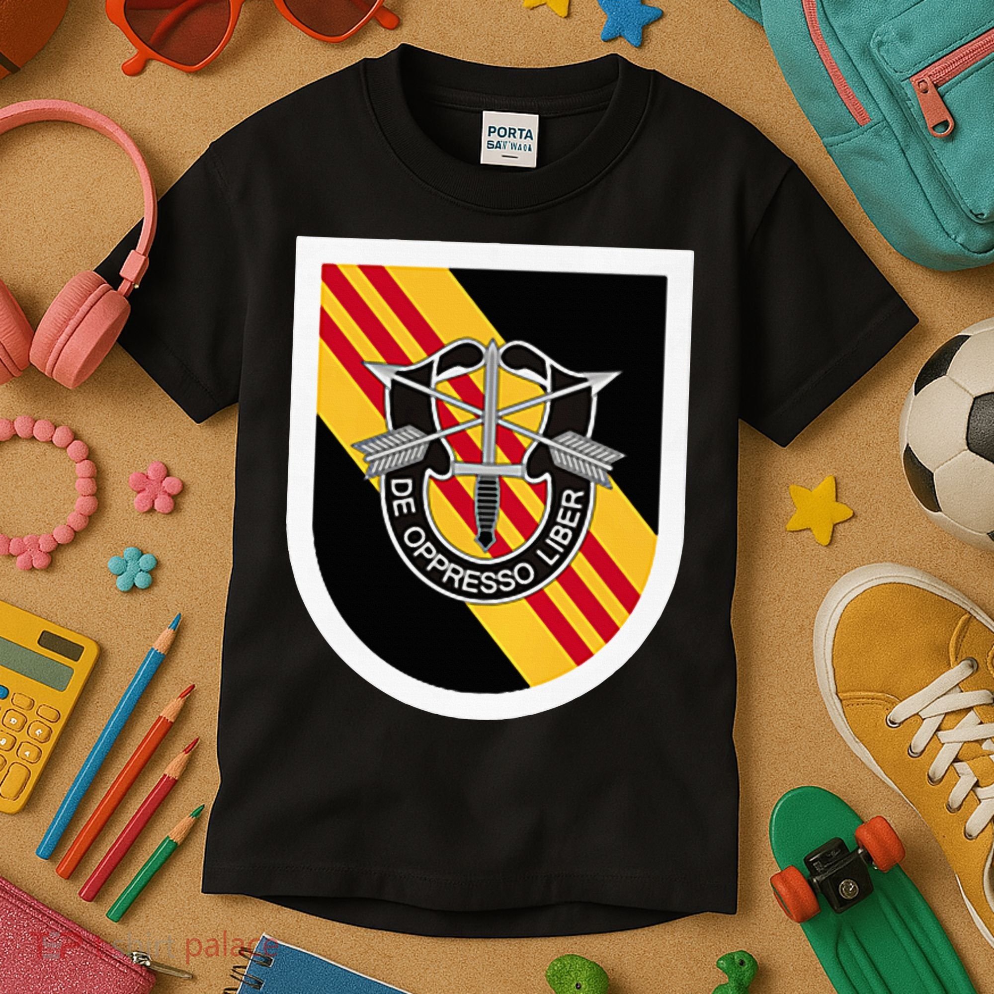 Us Special Forces 5th Special Forces Group Kids T-Shirt