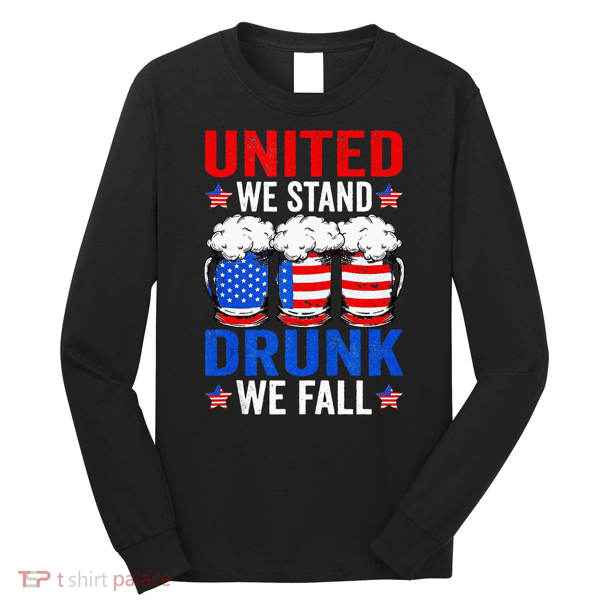 USA Sausage Funny 4th Of July Long Sleeve Shirt