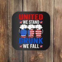 USA Sausage Funny 4th Of July Coaster thumb 0