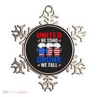 USA Sausage Funny 4th Of July Ornament thumb 0