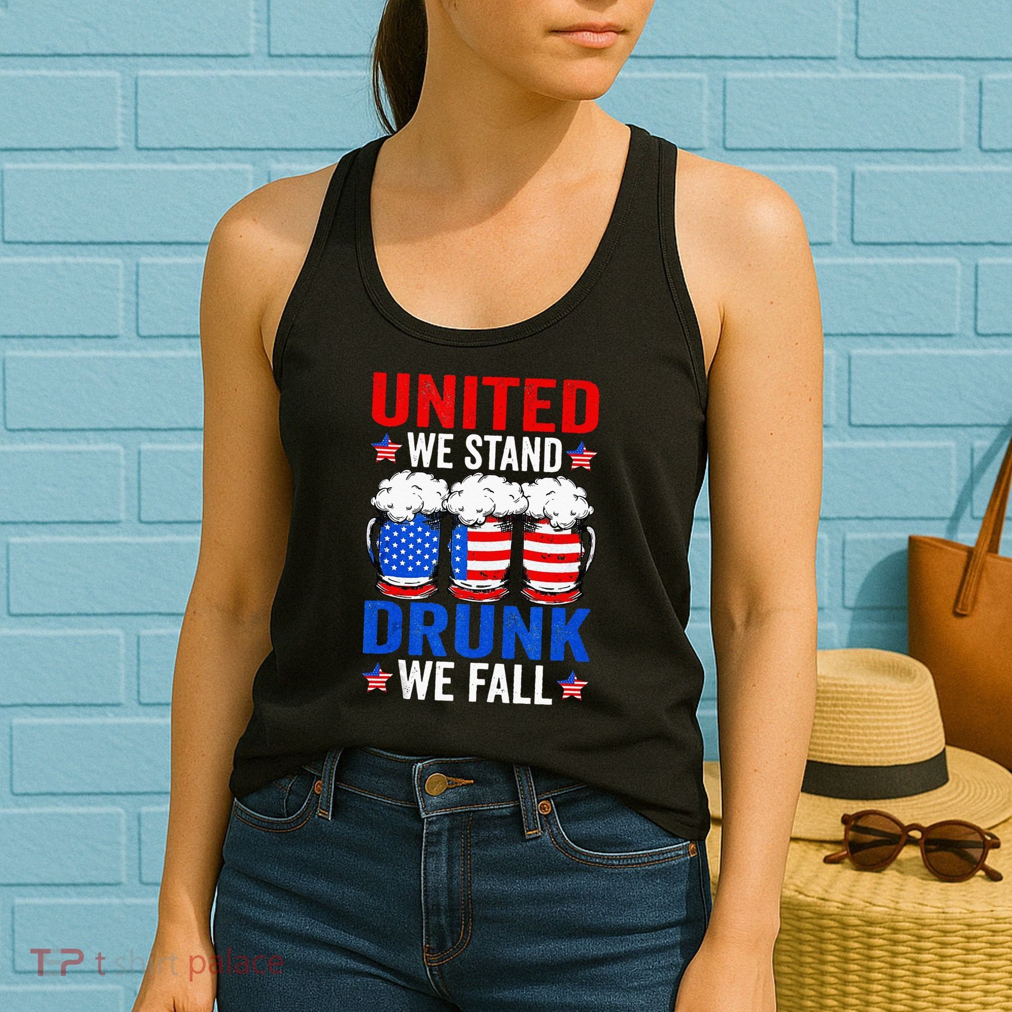 USA Sausage Funny 4th Of July Women's Tank Top