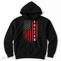 USA Soccer Fan American Flag Hoodie thumb 0