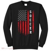USA Soccer Fan American Flag Sweatshirt thumb 0