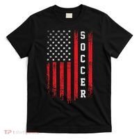 USA Soccer Fan American Flag T-Shirt thumb 0