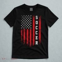 USA Soccer Fan American Flag T-Shirt thumb 5