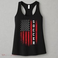 USA Soccer Fan American Flag Women's Tank Top thumb 3