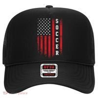 USA Soccer Fan American Flag Hat thumb 0