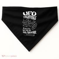 UFO Sightings Funny USA-Made Doggie Bandana thumb 0