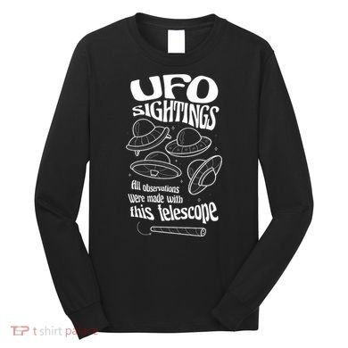 UFO Sightings Funny Long Sleeve Shirt