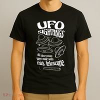 UFO Sightings Funny T-Shirt thumb 3