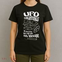 UFO Sightings Funny T-Shirt thumb 4