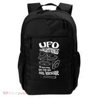 UFO Sightings Funny Backpack thumb 0