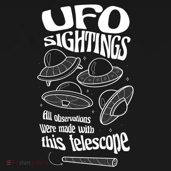 UFO Sightings Funny Bucket Hat