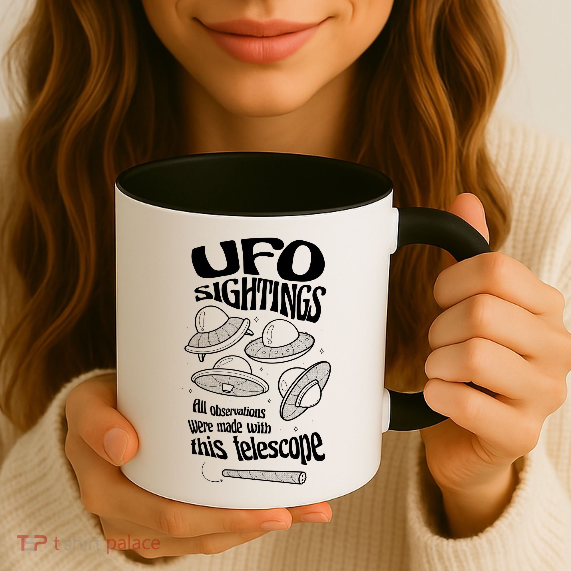 UFO Sightings Funny Coffee Mug