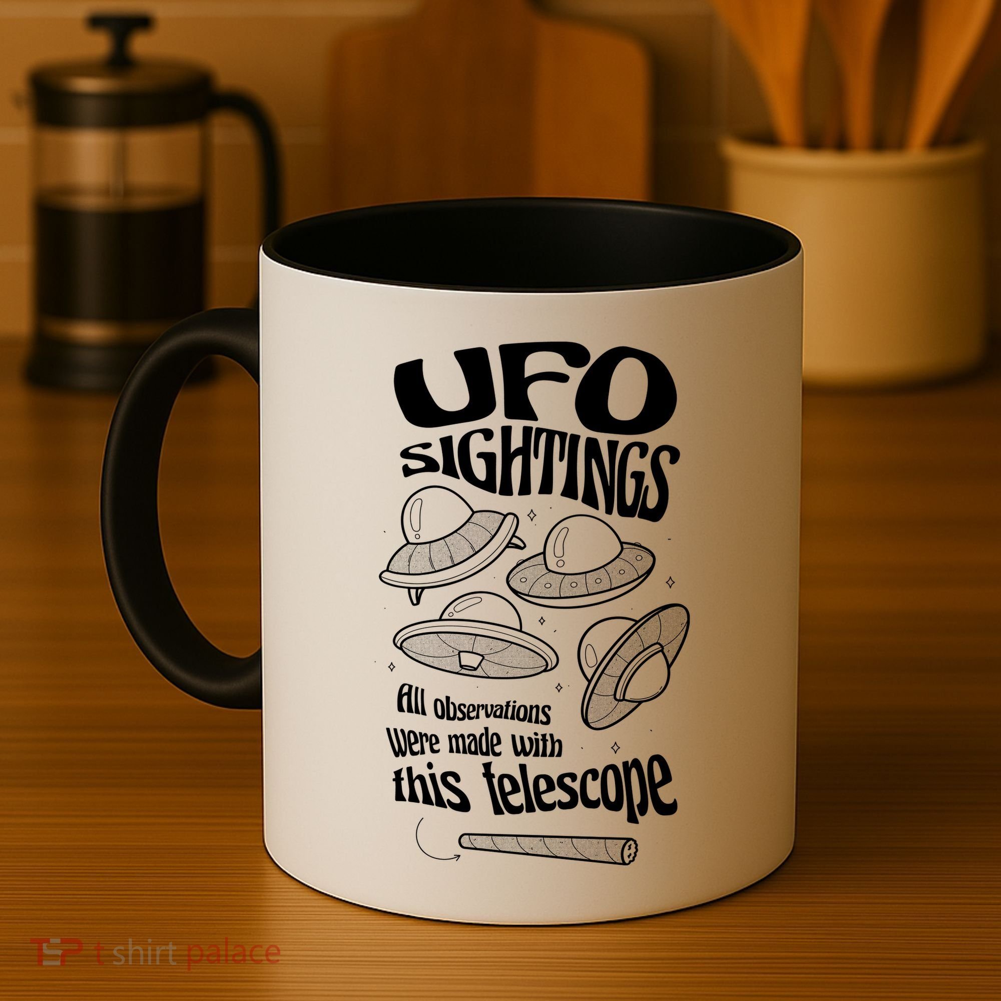 UFO Sightings Funny Coffee Mug