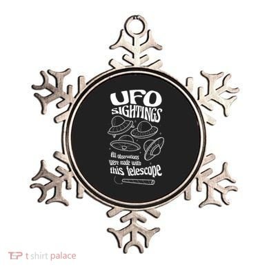 UFO Sightings Funny Ornament