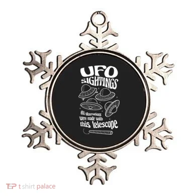 UFO Sightings Funny Ornament