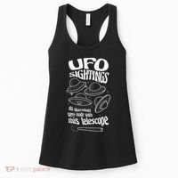 UFO Sightings Funny Women's Tank Top thumb 0