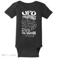 UFO Sightings Funny Baby Bodysuit thumb 0