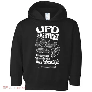 UFO Sightings Funny Toddler Hoodie