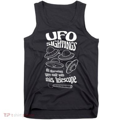 UFO Sightings Funny Tank Top