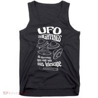UFO Sightings Funny Tank Top thumb 0