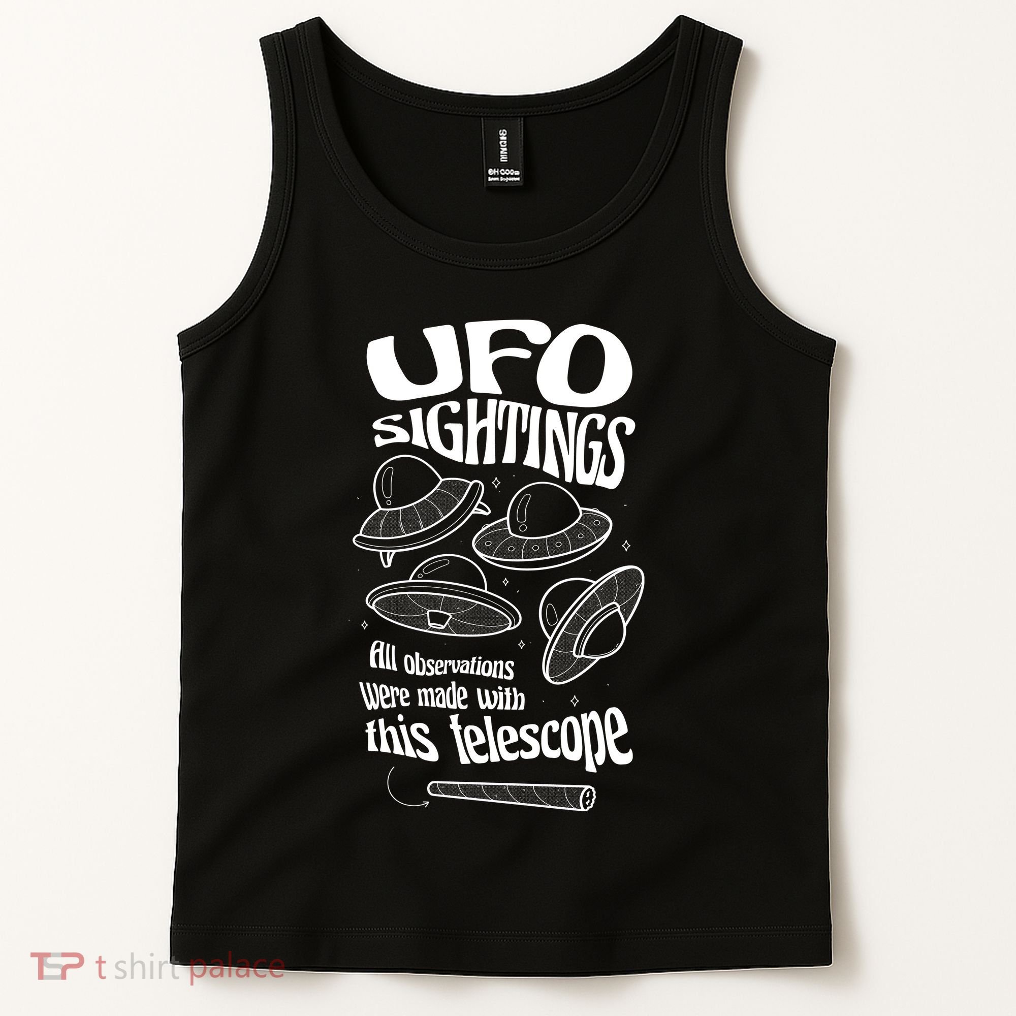UFO Sightings Funny Tank Top