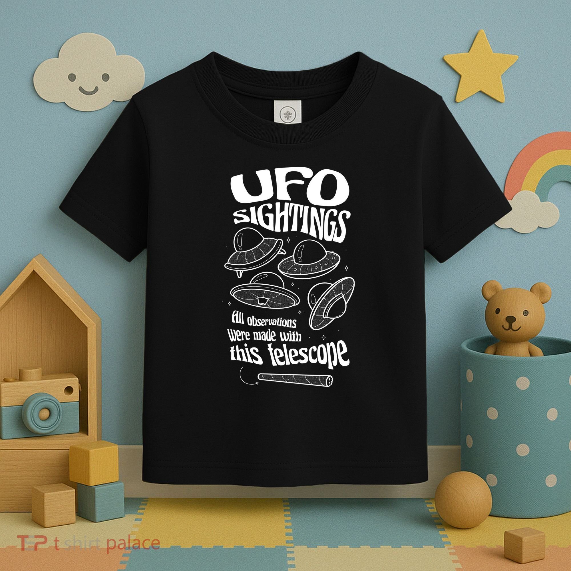 UFO Sightings Funny Toddler T-Shirt