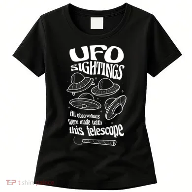 UFO Sightings Funny Women's T-Shirt