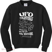 UFO Sightings Funny Kids Sweatshirt thumb 0