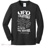 UFO Sightings Funny Kids Long Sleeve Shirt thumb 0