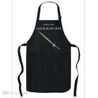 Ukrainian Sword Fight Like Ukrainian Fight Like Ukraine Apron thumb 0