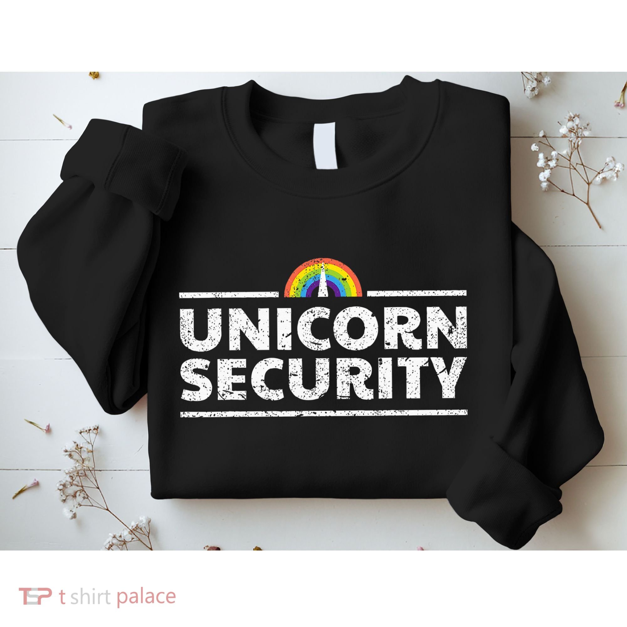 Unicorn Security Funny Cute Police Halloween Costume Sweatshirt