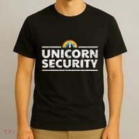 Unicorn Security Funny Cute Police Halloween Costume T-Shirt thumb 3