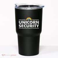 Unicorn Security Funny Cute Police Halloween Costume Tumbler thumb 0