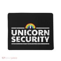 Unicorn Security Funny Cute Police Halloween Costume Mousepad thumb 0