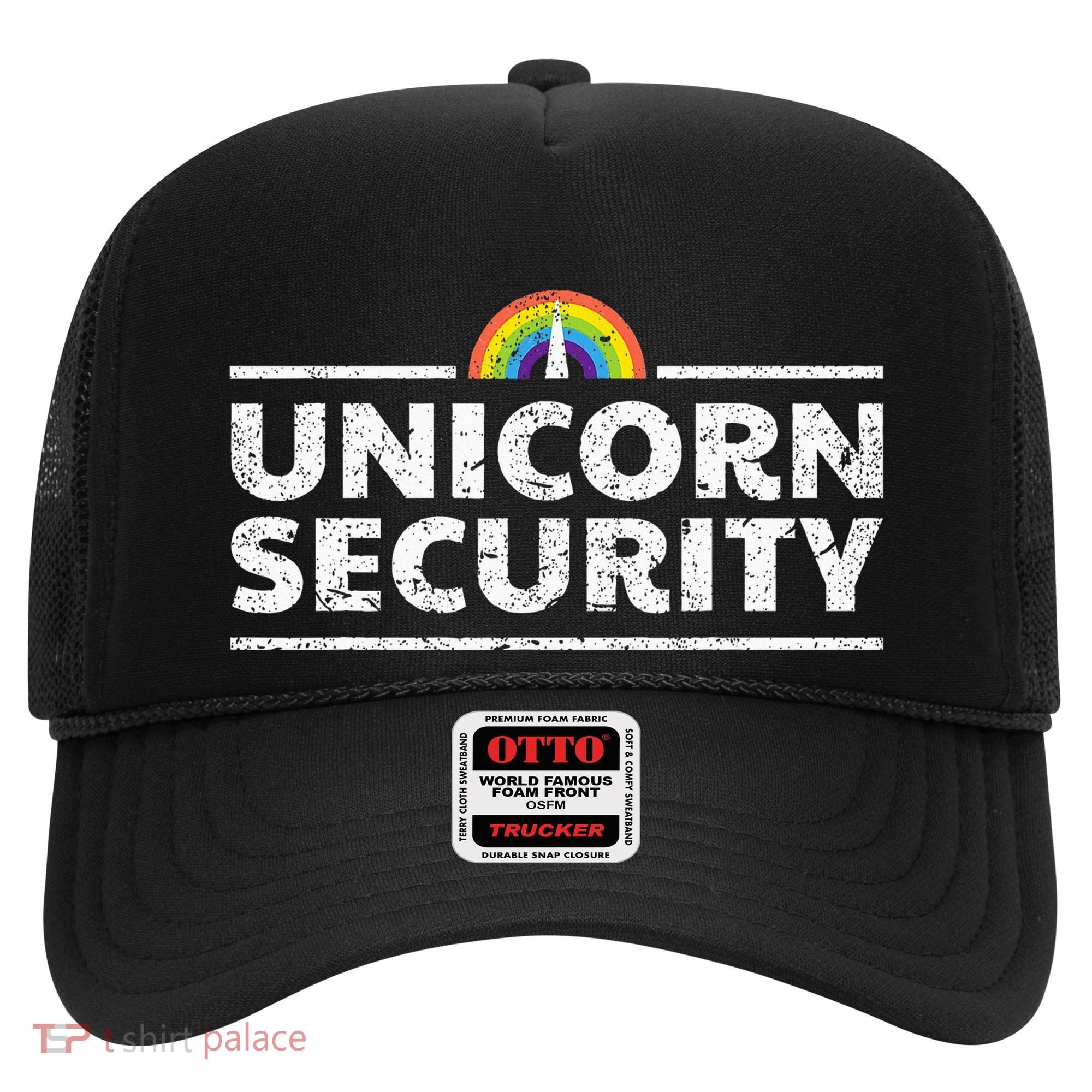 Unicorn Security Funny Cute Police Halloween Costume Hat