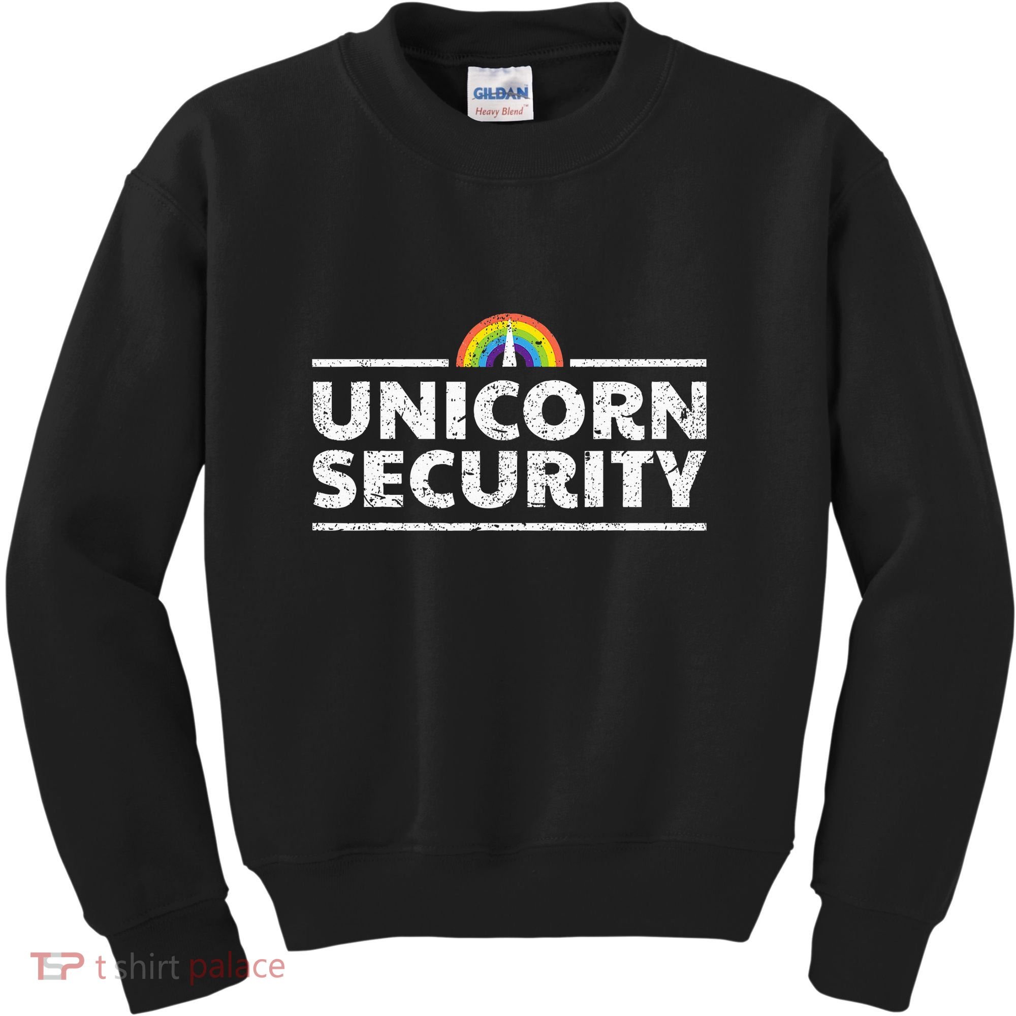 Unicorn Security Funny Cute Police Halloween Costume Kids Sweatshirt
