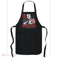 USA Soccer Fan Gear American Flag Apron thumb 0