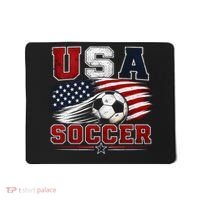 USA Soccer Fan Gear American Flag Mousepad thumb 0