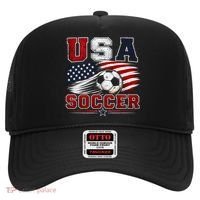 USA Soccer Fan Gear American Flag Hat thumb 0