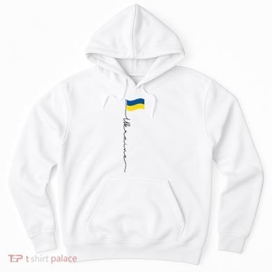 Ukraine Signature Flag Pole Hoodie