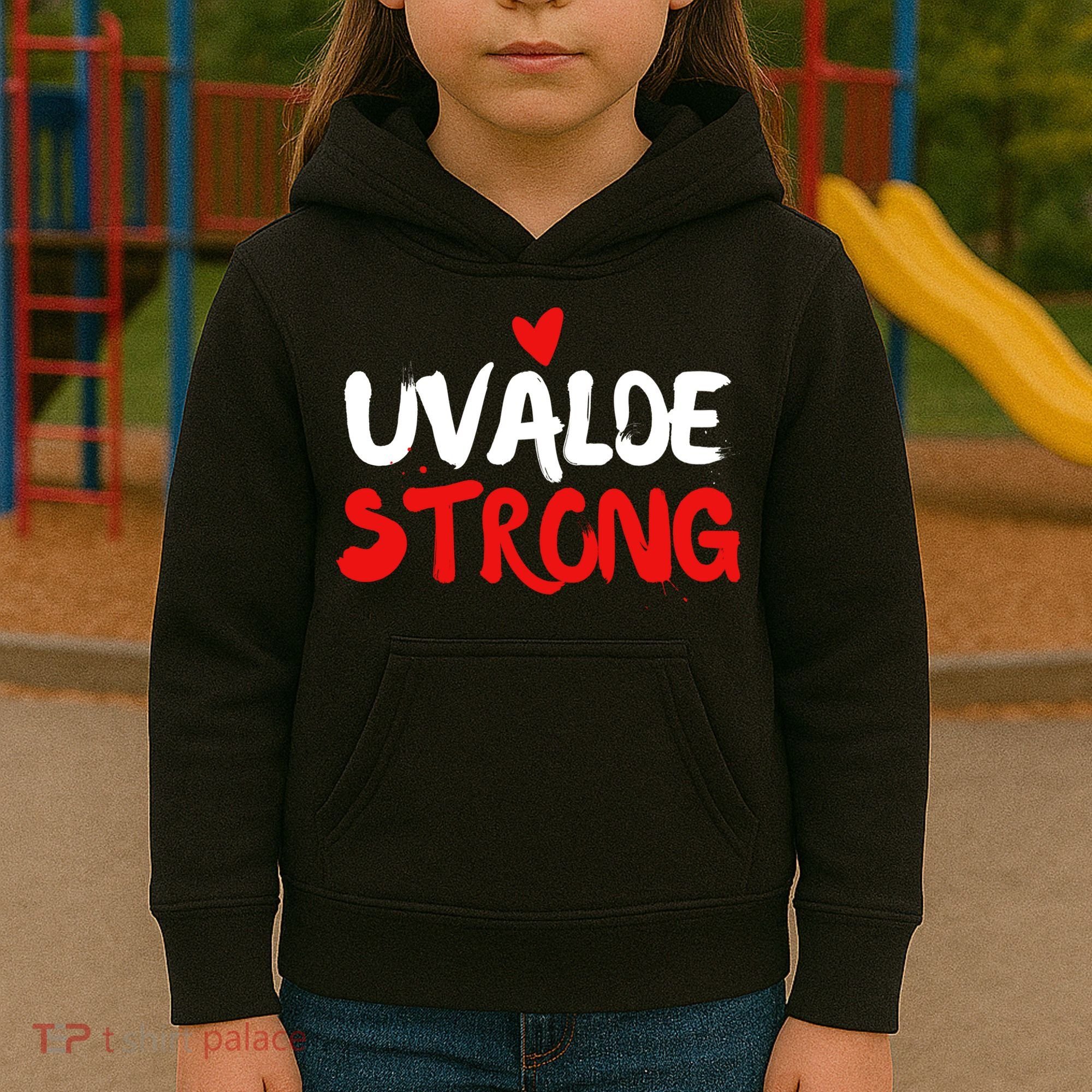 Uvalde Strong Gun Control Uvalde Texas Kids Hoodie