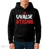 Uvalde Strong Gun Control Uvalde Texas Kids Hoodie thumb 4