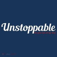 Unstoppable So get out of my way Inspirational Women's Tank Top thumb 5